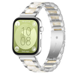xDfind Three Beads Metal Resin Watch Band, For Huawei Watch Fit4 / Fit4 Pro / Fit3, For Huawei Band 10 / 9 / 8