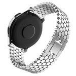 xDfind Fish Scale Texture Metal Watch Band, 22mm, 20mm, 18mm