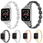 xDfind Diamond Stainless Steel Watch Band, For Apple Watch 42 / 44 / 45 / 46 / 49mm, For Apple Watch 38 / 40 / 41 / S10 42mm