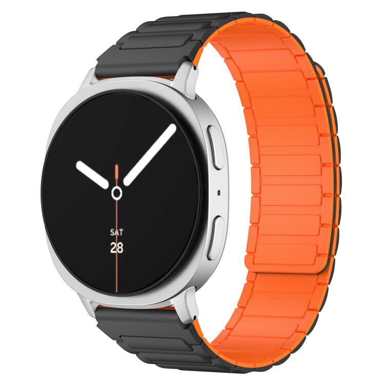xDfind I-shaped Magnetic Silicone Watch Band, For Samsung Galaxy Watch Ultra / Ultra 2025, For Samsung Galaxy Watch8 / 8 Classic