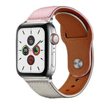 xDfind Rivet Buckle Genuine Leather Watch Band, For Apple Watch 42 / 44 / 45 / 46 / 49mm, For Apple Watch 38 / 40 / 41 / S10 42mm