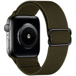 xDfind Adjustable Slide Buckle Elastic Nylon Watch Band, For Apple Watch 42 / 44 / 45 / 46 / 49mm, For Apple Watch 38 / 40 / 41 / S10 42mm
