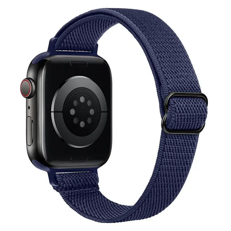 xDfind Ladder Buckle Small Waist Elastic Nylon Watch Band, For Apple Watch 42 / 44 / 45 / 46 / 49mm, For Apple Watch 38 / 40 / 41 / S10 42mm