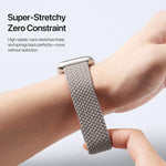 DUX DUCIS Mixture Ultra Series Magnetic Buckle Nylon Braided Strap, For Apple Watch 38 / 40 / 41 / S10 42mm
