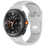 xDfind Round Dots Silver Stud Buckle Silicone Watch Band, For Samsung Galaxy Watch Ultra/Ultra 2025, For Samsung Galaxy Watch8 / 8 Classic