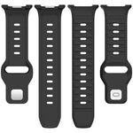 xDfind Round Dots Silver Stud Buckle Silicone Watch Band, For Samsung Galaxy Watch Ultra/Ultra 2025, For Samsung Galaxy Watch8 / 8 Classic