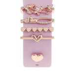 Smart Watch Band Decorative Ring Metal Accessories
