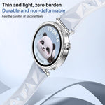 xDfind Ice Crystal Texture Silicone Watch Band, For Huawei Watch GT 5 41mm