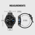 Zeblaze Vibe 8 Rugged Outdoor Smart Watch 1.43 inch Screen 5 ATM & IP69K Built-in Flashlight