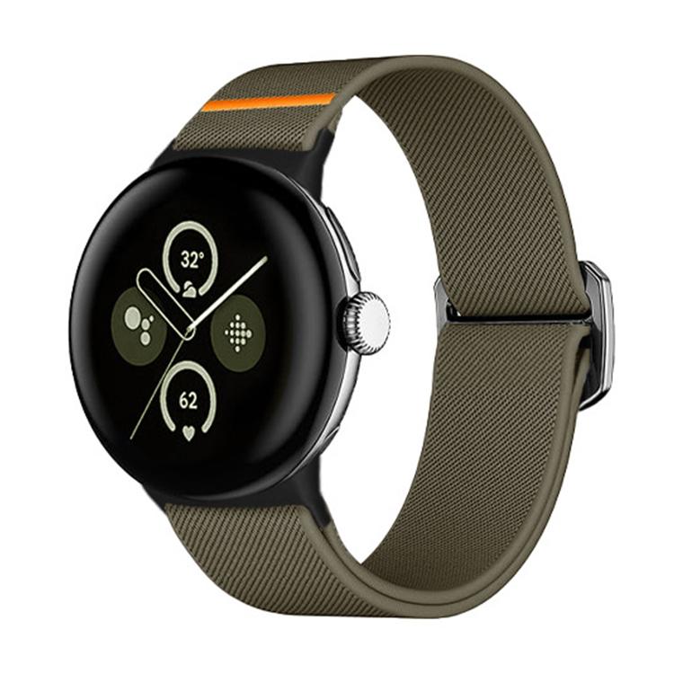 xDfind Elastic Nylon Watch Band, For Google Pixel Watch 4 / 3 45mm, For Google Pixel Watch 4 / 3 / 2 / 1 41mm