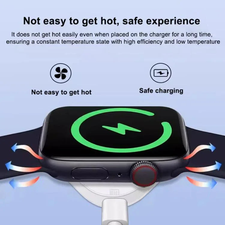 xDfind 8 Pin and Type-C Portable Smart Watch Magnetic Wireless Charger for Apple Watch