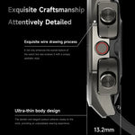 F38 Dual-ear Bluetooth Earphone Smart Watch IP67 Supports Heart Rate Monitoring, Silicone, Leather, Steel