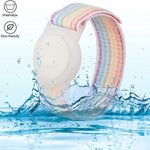 xDfind Nylon Loop Watch Band Style Anti-lost Tracker Protective Cover, For AirTag 2nd Gen / AirTag 1st Gen