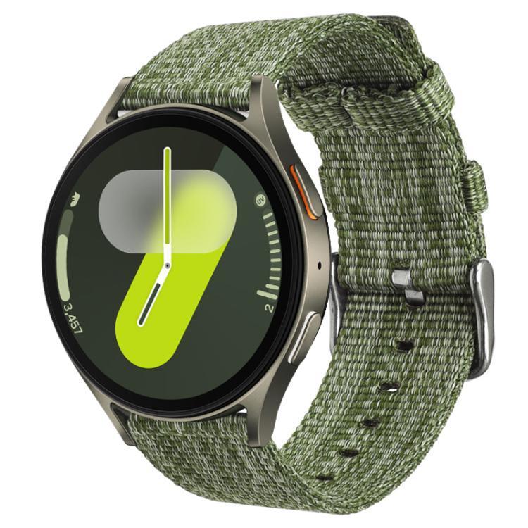xDfind Nylon Canvas Watch Band, For Samsung Galaxy Watch Ultra / Ultra 2025, For Samsung Galaxy Watch8 / 8 Classic, For Samsung Galaxy Watch 7 / 6 / 5 / FE, For Samsung Galaxy Fit3