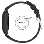 xDfind Hybrid Nylon Braid Silicone Watch Band, For WHOOP 5.0 / 4.0