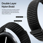 DUX DUCIS YE Series Nylon Woven Watch Strap, For Samsung Galaxy Watch8 / Watch8 Classic