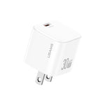 USAMS CC269 30W GaN USB-C / Type-C Port Mini Fast Charger, US Plug
