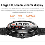 D13 2 in 1 Bluetooth Earphone Smart Call Watch, Support Bluetooth Call / NFC / Health Monitoring, Silicone Strap, 3-Bead Steel Strap, Milanese Steel Strap