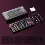 ONIKUMA MT706 81-Keys Hot Swappable Triple Mode Mechanical Keyboard, MT706