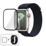 Buckle Loop Nylon Watch Band with 3D Curved Film, For Apple Watch Series 42mm