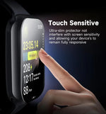 Buckle Loop Nylon Watch Band with 3D Curved Film, For Apple Watch Series 45mm
