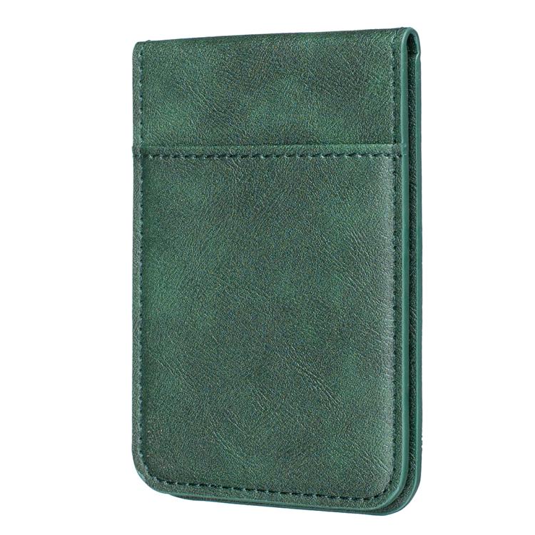 BFK26 Solid Color Magnetic Card Bag Mobile Phone Back Sticker