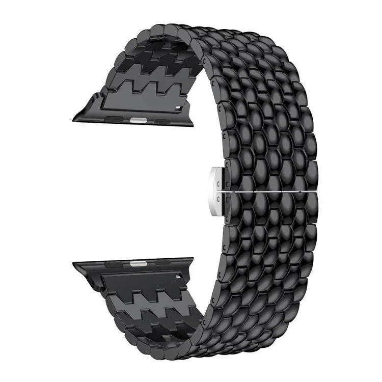 xDfind Dragon Texture Metal Watch Band, For Apple Watch 42 / 44 / 45 / 46 / 49mm, For Apple Watch 38 / 40 / 41 / S10 42mm