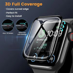 Nylon Loop Watch Band with 3D Curved Film, For Apple Watch Series 41mm, For Apple Watch Series 38mm, For Apple Watch Series 42mm