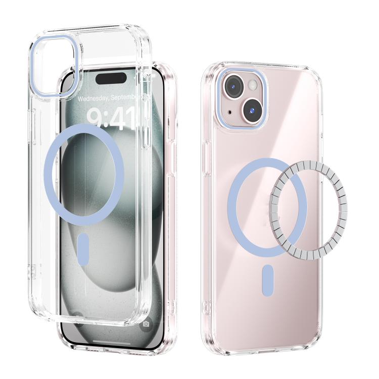 ABEEL MagSafe Magnetic Color Ring Anti-scratch Transparent Phone Case, For iPhone 13 Pro Max, For iPhone 13 Pro, For iPhone 13