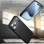 QIALINO Technology Leather MagSafe Phone Case, For iPhone 17 Pro Max, For iPhone 17 Pro, For iPhone 17, For iPhone Air