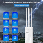 COMFAST CF-EW87 3600Mbps Dual-Band WiFi7 Outdoor Wireless AP, AU Plug, EU Plug, US Plug, UK Plug