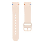 Plain Stitching Silicone Watch Band with 3D Curved Film, For Samsung Galaxy Watch FE 40mm, For Samsung Galaxy Watch7 44mm, For Samsung Galaxy Watch7 40mm, For Samsung Galaxy Watch6 Classic 47mm