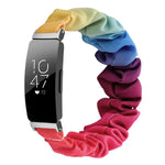 xDfind Polyester Elastic Wreath Watch Band For Fitbit Inspire, S, L