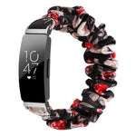 xDfind Polyester Elastic Wreath Watch Band For Fitbit Inspire, S, L