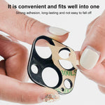 XDcase Titanium Alloy Hollow Camera Lens Protector, For iPhone 15 / 15 Plus