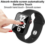 imak Integrated Case and Film with Silicone Strap, For Apple Watch SE 1/2/3/Series 4/5/6 44mm, For Apple Watch SE 1/2/3/Series 4/5/6 40mm