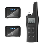 Remote Control Electric Shock Vibration Warning Pet Barking Stopper Waterproof Electronic Collar, 1 Drag 1, 1 Drag 2, 1 Drag 3