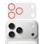 Glitter Ring Tempered Glass Camera Lens Film, For iPhone 17 Pro Max, For iPhone 17 Pro