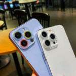 Glitter Ring Tempered Glass Camera Lens Film, For iPhone 17 Pro Max, For iPhone 17 Pro
