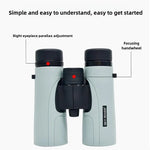 SKY ROVER Hiking Waterproof Roof Prism Handheld Binocular, 8x42, 10x42