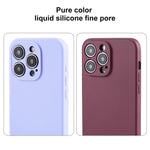 Pure Color Liquid Silicone Fine Pore Phone Case, For iPhone Air