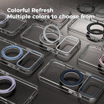 ABEEL MagSafe Q-LUCK Pivot Bracket Transparent Phone Case, For iPhone 17 Pro Max, For iPhone 17 Pro, For iPhone 17, For iPhone Air, For iPhone 16 Pro Max, For iPhone 16 Pro, For iPhone 16 Plus, For iPhone 16