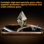 Benks King Kong Corning Hot-bend Full-glue AR Anti-reflective Tempered Film Quick-install Version, For iPhone 17 Pro Max, For iPhone 17 Pro