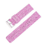 Stainless Steel Pin Buckle Nylon Woven Canvas Watch Band, 20mm, 22mm