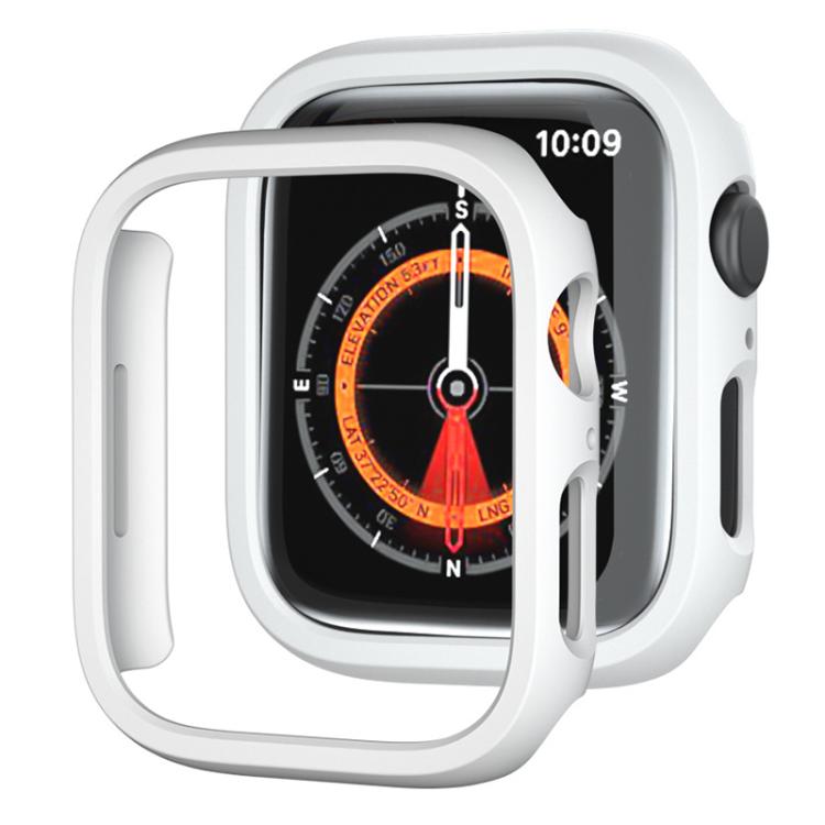 xDfind PC Frosted Hollow Half Coverage Watch Cover, For Apple Watch Series 6 / 5 / 4 / SE 44mm, For Apple Watch Series 6 / 5 / 4 / SE 40mm, For Apple Watch Series 11 46mm / 10 46mm, For Apple Watch Series 11 42mm / 10 42mm