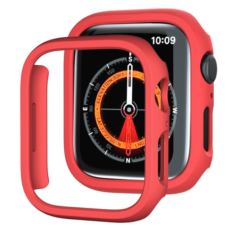 xDfind PC Frosted Hollow Half Coverage Watch Cover, For Apple Watch Series 6 / 5 / 4 / SE 44mm, For Apple Watch Series 6 / 5 / 4 / SE 40mm, For Apple Watch Series 11 46mm / 10 46mm, For Apple Watch Series 11 42mm / 10 42mm