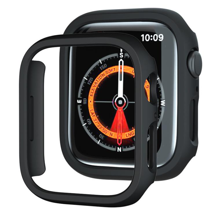 xDfind PC Frosted Hollow Half Coverage Watch Cover, For Apple Watch Ultra 3 / 2 / 1 49mm, For Apple Watch Series 9 / 8 / 7 45mm, For Apple Watch Series 9 / 8 / 7 41mm, For Apple Watch Series 3 / 2 / 1 38mm
