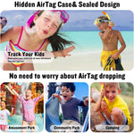 xDfind Breathable Silicone Band Style Anti-lost Tracker Protective Cover, For AirTag 2nd Gen / AirTag 1st Gen