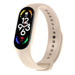 xDfind Solid Color Integrated Cover Silicone Watch Band, For Xiaomi Smart Band 10 / 9 / 8