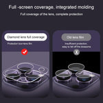Silk Printed Large Arc Tempered Glass Back Camera Film, For iPhone 17 Pro Max, For iPhone 17 Pro, For iPhone Air